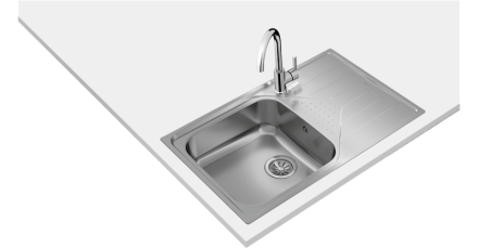 Кухонная мойка Teka UNIVERSE 50 T-XP 1B 1D MAX POLISHED
