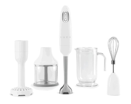 Блендер погружной Smeg HBF22WHEU белый