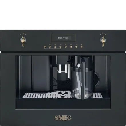 Кофемашина Smeg CMS8451A встраиваемая, цвет антрацит