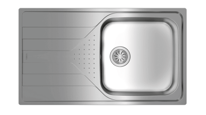Кухонная мойка Teka UNIVERSE 50 T-XP 1B 1D PLUS POLISHED