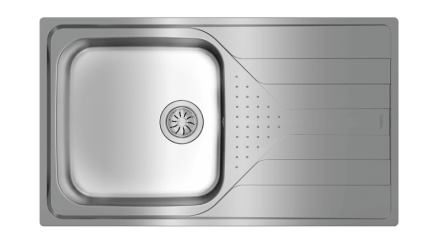 Кухонная мойка Teka UNIVERSE 50 T-XP 1B 1D PLUS POLISHED