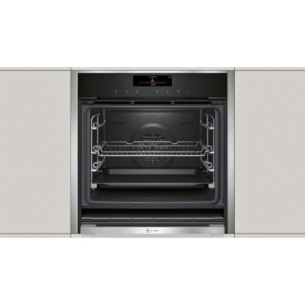 Духовой шкаф  Neff B58VT68H0, цвет серебристый
