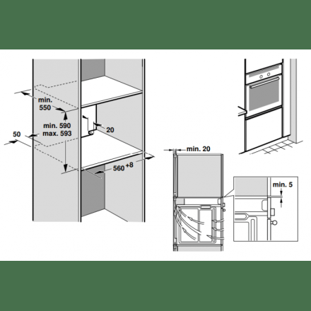 Духовой шкаф  Neff B46E74N3RU, цвет серебристый