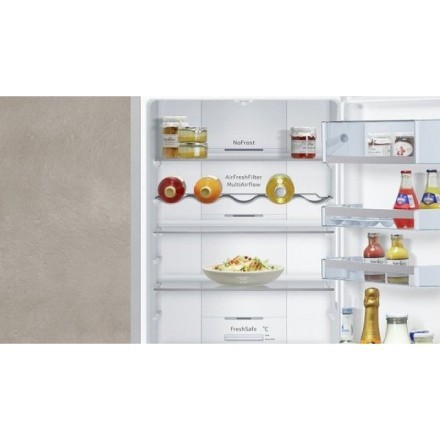 Холодильник  Neff KG7393I21R, цвет серебристый