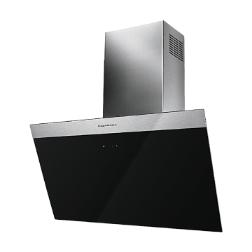 Вытяжка Kuppersbusch DW 8500.1 S, цвет черное стекло