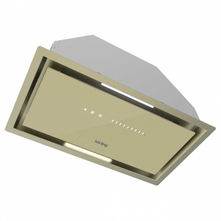 Вытяжка Korting Khi 6997 gb полновстраиваемая, цвет бежевый