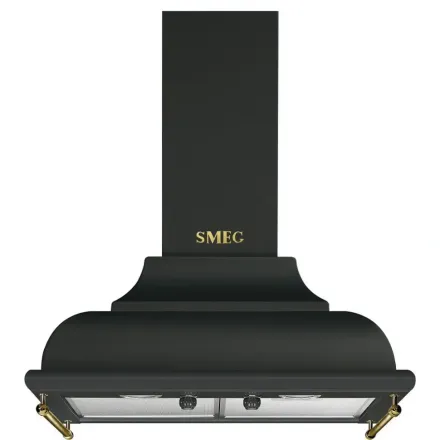 Вытяжка Smeg KC16AOE настенная, цвет антрацит