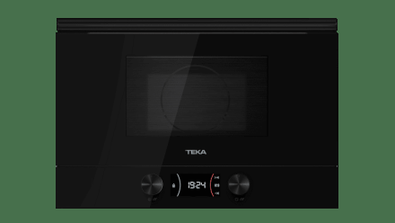 Встраиваемая микроволновая печь с грилем на 22 л с керамической базой/ Коллекция Full Black