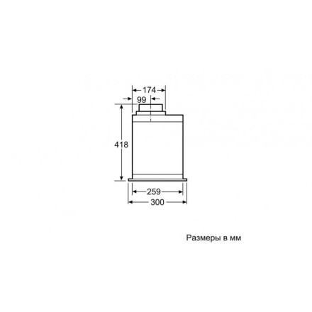 Вытяжка  Neff D55ML66N1, цвет нержавеющая сталь