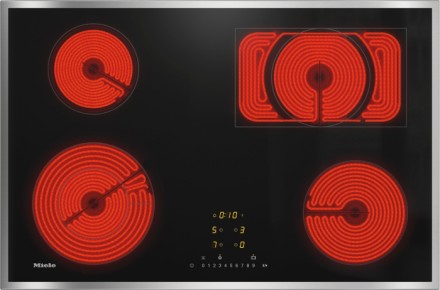 Варочная панель Miele KM6542 FR стеклокерамическая, цвет черный