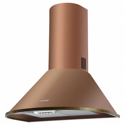 Вытяжка Korting Khc 6930 rc купольная, цвет медь