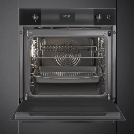 Духовой шкаф Smeg SOP6101S2B3 с пиролизом и пароувлажнением