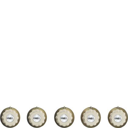 Набор ручек для варочных поверхностей Smeg 5mp700po