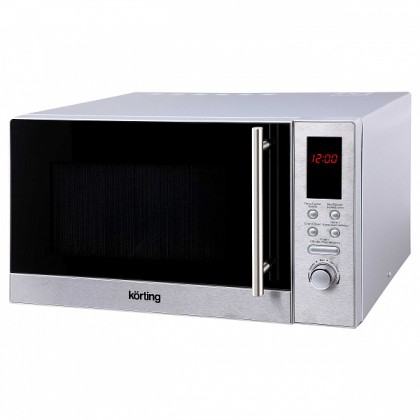 Микроволновая печь Korting Kmo 823 xn отдельностоящая, цвет нержавеющая сталь