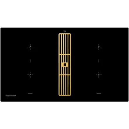 Варочная панель Kuppersbusch KMI 9850.0 SR Gold индукционная с вытяжкой