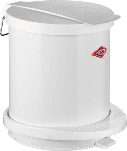 Ведро для мусора с педалью Wesco Pedal bin 101 белый