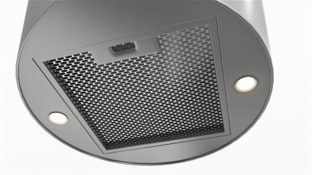 Островная/пристенная вытяжка в форме трубы