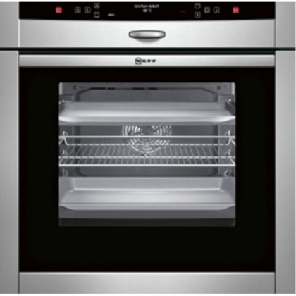 Духовой шкаф  Neff B46W74N3, цвет серебристый