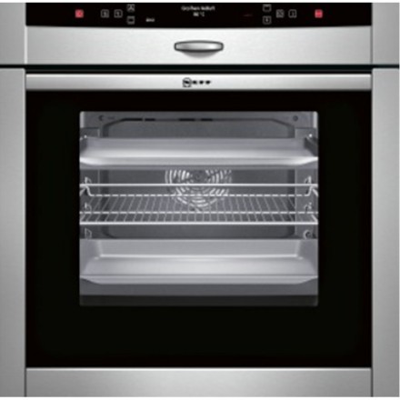 Духовой шкаф  Neff B46W74N3, цвет серебристый