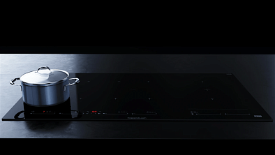 Варочная панель Kuppersbusch KI 9880.1 SR индукционная , цвет черное стекло