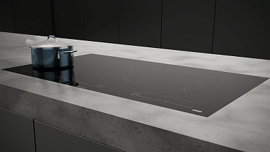 Варочная панель Kuppersbusch KI 9880.1 SR индукционная , цвет черное стекло