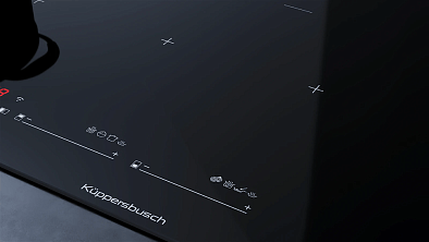 Варочная панель Kuppersbusch KI 9880.1 SR индукционная , цвет черное стекло