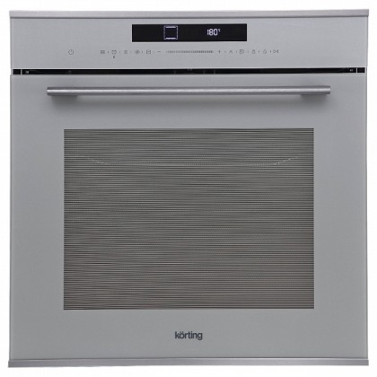 Духовой шкаф Korting Свч okb 1340 mw электрический с функцией свч, цвет серый