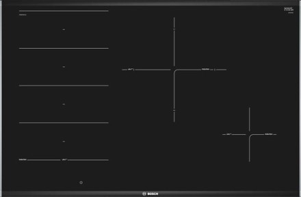 Индукционная варочная панель Bosch PXE875DC1E