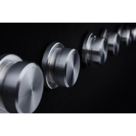 Варочная панель Kuppersbusch KMI 9850.0 SR Silver Chrome индукционная с вытяжкой