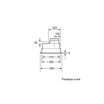 Вытяжка  Neff D5855X1, цвет серебристый
