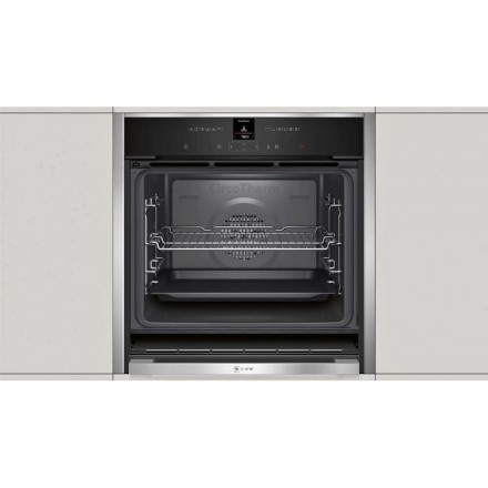 Духовой шкаф  Neff B47CR22N0, цвет серебристый