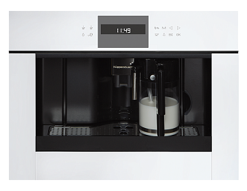 Кофемашина Kuppersbusch CKV 6550.0 W, цвет белое стекло