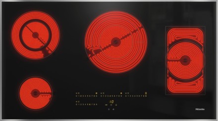 Варочная панель Miele KM6565 FR стеклокерамическая, цвет черный