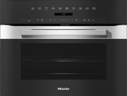 Духовой шкаф с свч Miele H7240BM CLST, цвет нержавеющая сталь