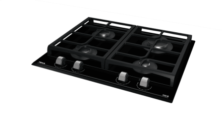 Варочная панель Teka GZC 64300 XBN BLACK газовая