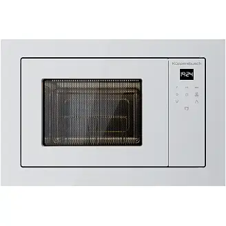 Микроволновая печь Kuppersbusch M 6120.0 W, цвет белое стекло