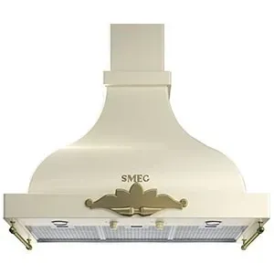 Вытяжка Smeg KCM900POE настенная, цвет кремовый