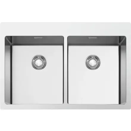 Мойка Smeg VR12S3434 нержавеющая сталь матовая