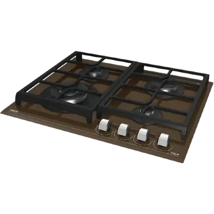 Варочная панель Teka GZC 64320 XBN LONDON BRICK BROWN газовая