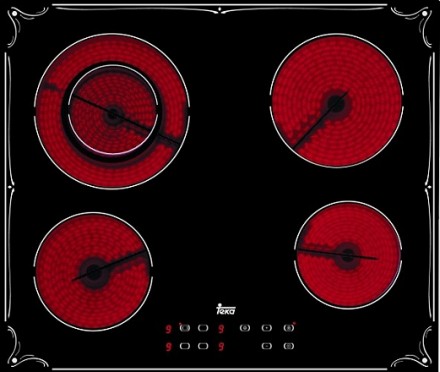 Варочная панель Teka TBR 641 стеклокерамическая