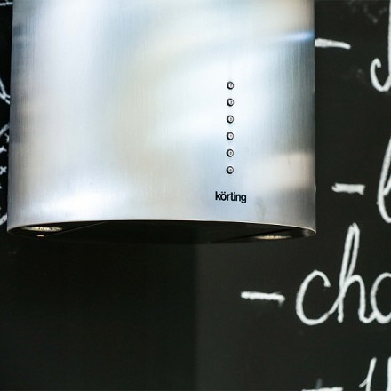 Вытяжка Korting Kha 4970 x cylinder островная, цвет нержавеющая сталь