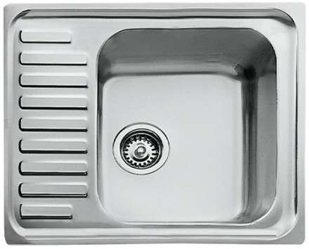 Кухонная мойка Teka Classic 1B 1/2D Polished