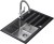 Кухонная мойка Teka Lux 1B 1D 86 Black