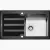 Кухонная мойка Teka Lux 1B 1D 86 Black