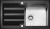 Кухонная мойка Teka Lux 1B 1D 86 Black