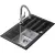 Кухонная мойка Teka Lux 1B 1D 86 Black