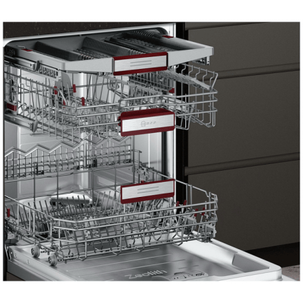 Посудомоечная машина  Neff S517T80D6R, цвет серебристый