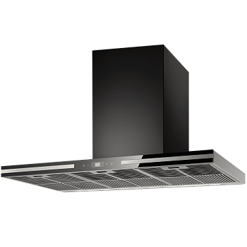 Вытяжка Kuppersbusch DW 9500.0 S настенная, цвет черное стекло