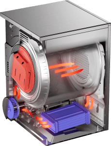 Сушильная машина Asko Tdc1772c.t профессиональная, цвет нержавеющая сталь