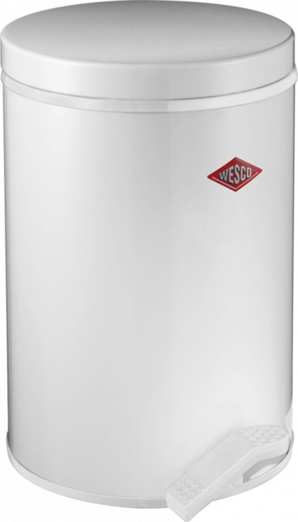 Ведро для мусора с педалью Wesco Pedal bin 117 белый